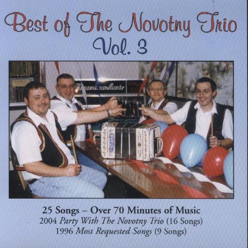 Novotny Trio "Best Of The Novotny Trio" Vol. 3 - Click Image to Close